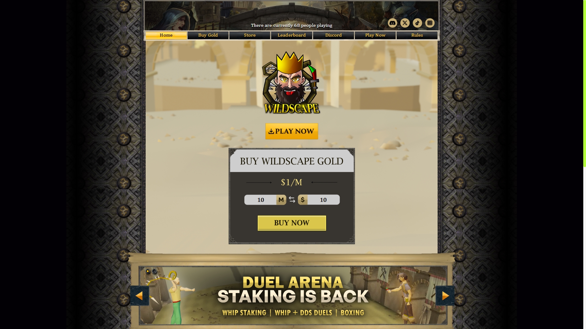 WildScape Website preview